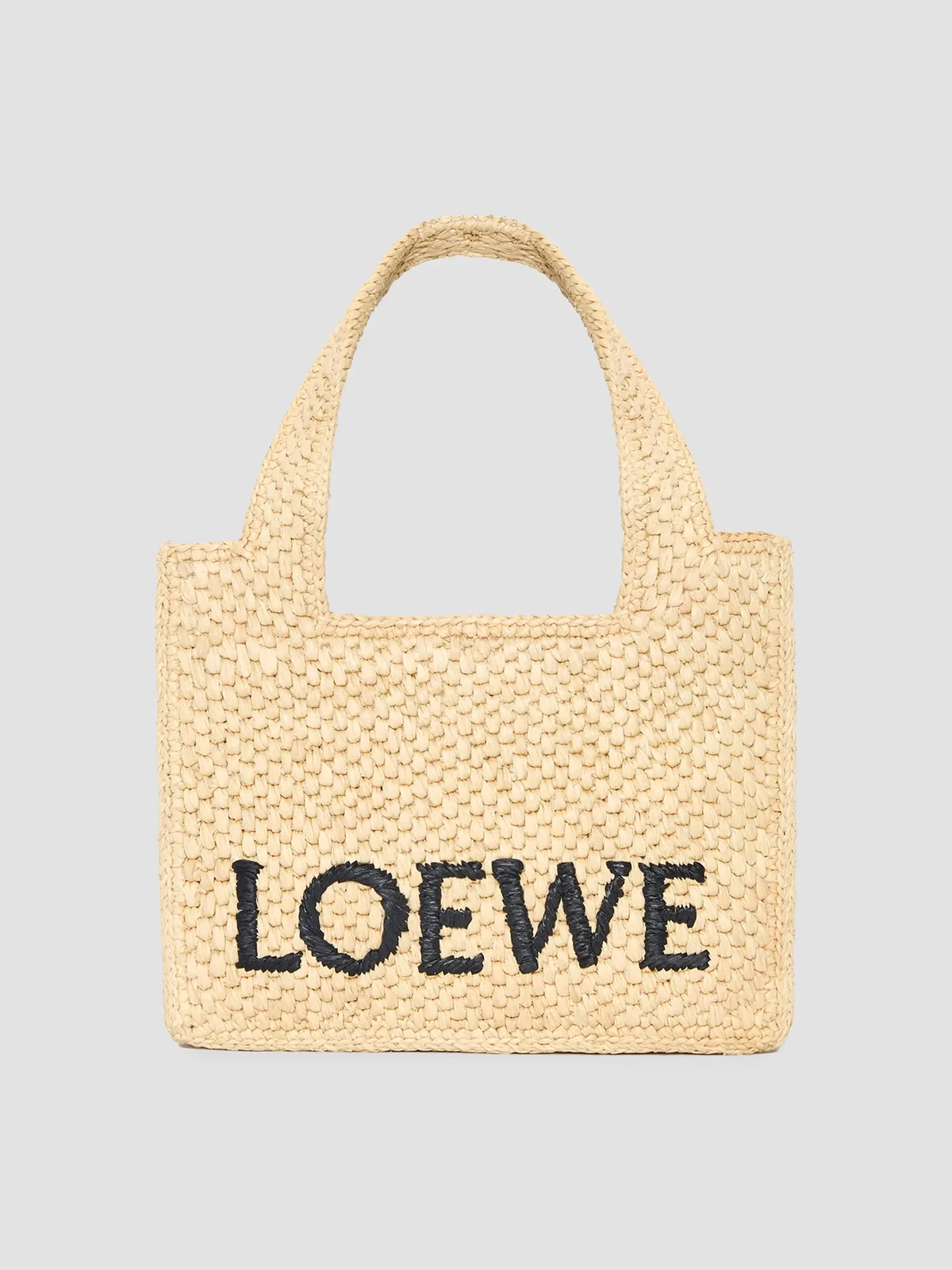 LOEWE x Paula's Ibiza Mini Raffia Tote Bag for Sale - Natural