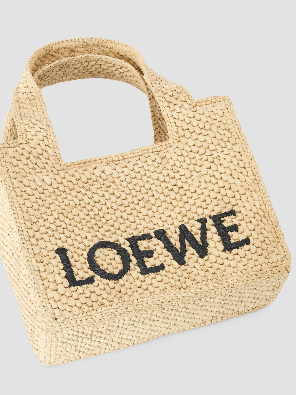 LOEWE x Paula's Ibiza Mini Raffia Tote Bag for Sale