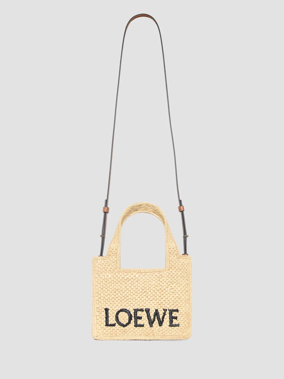 LOEWE x Paula's Ibiza Mini Raffia Tote Bag for Sale