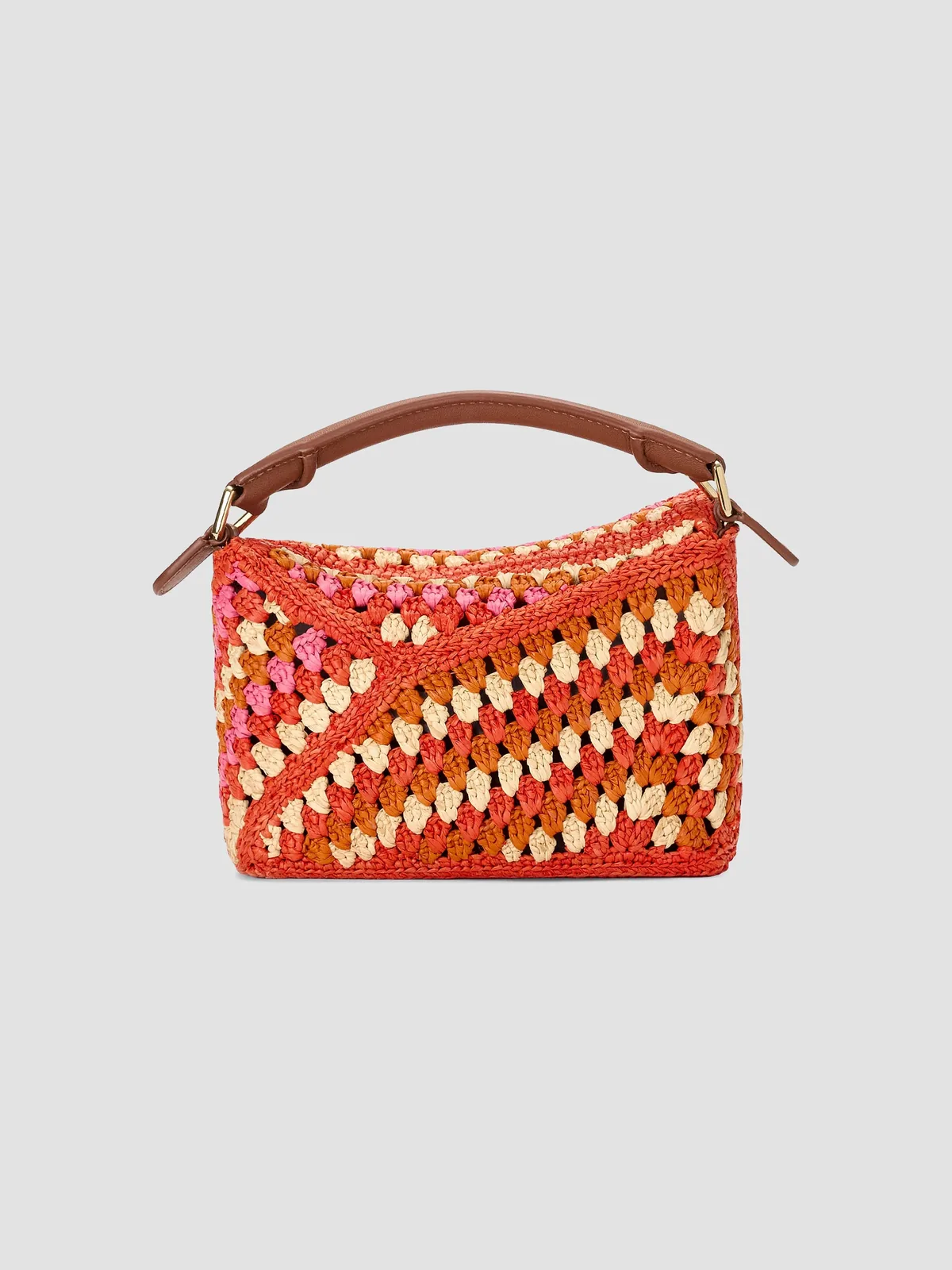 LOEWE x Paula's Ibiza Puzzle Edge Mini Crochet Raffia Bag for Sale
