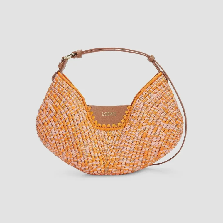 LOEWE x Paula's Ibiza Swing Raffia Shoulder Bag for Sale