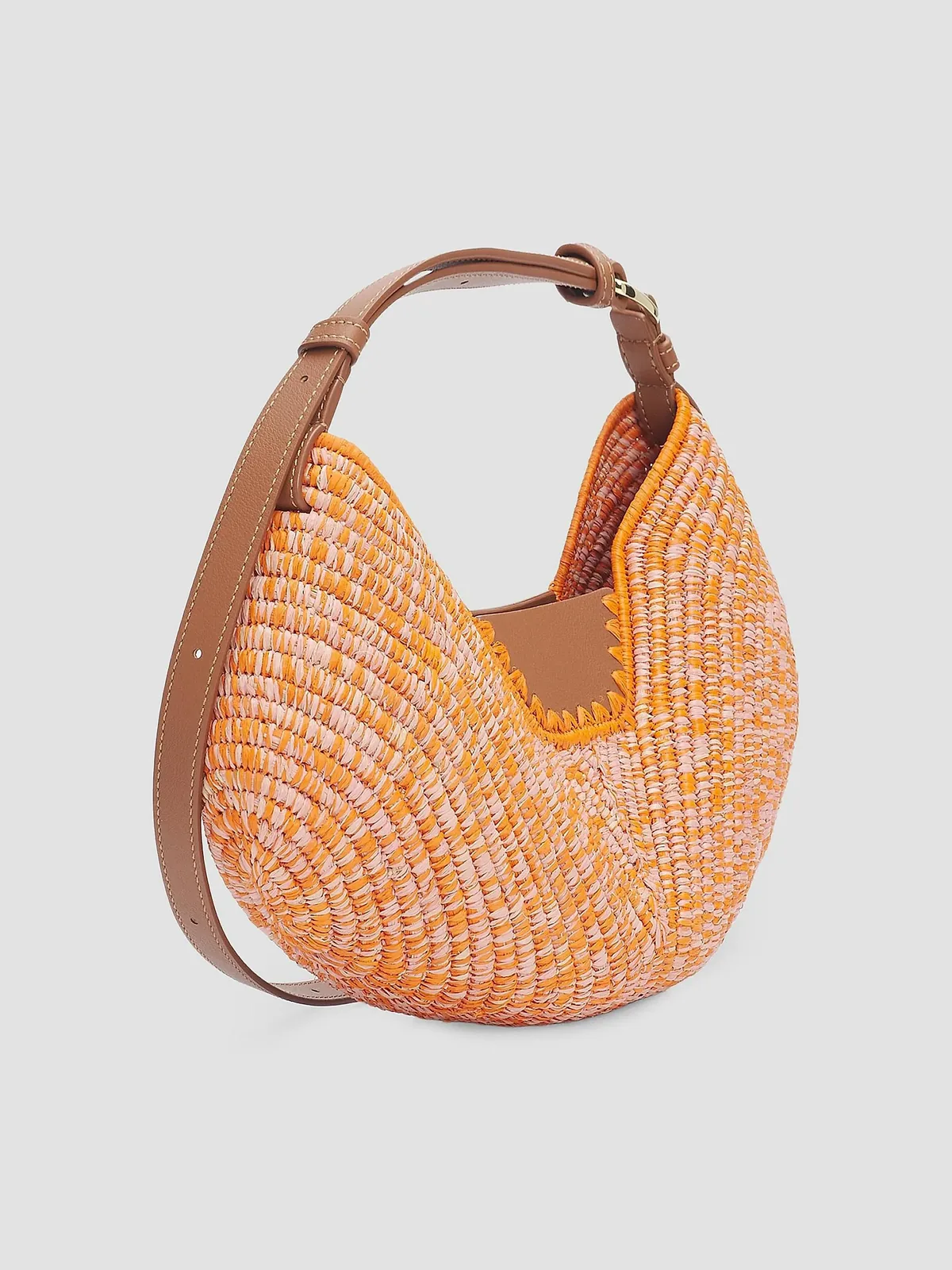 LOEWE x Paula's Ibiza Swing Raffia Shoulder Bag for Sale