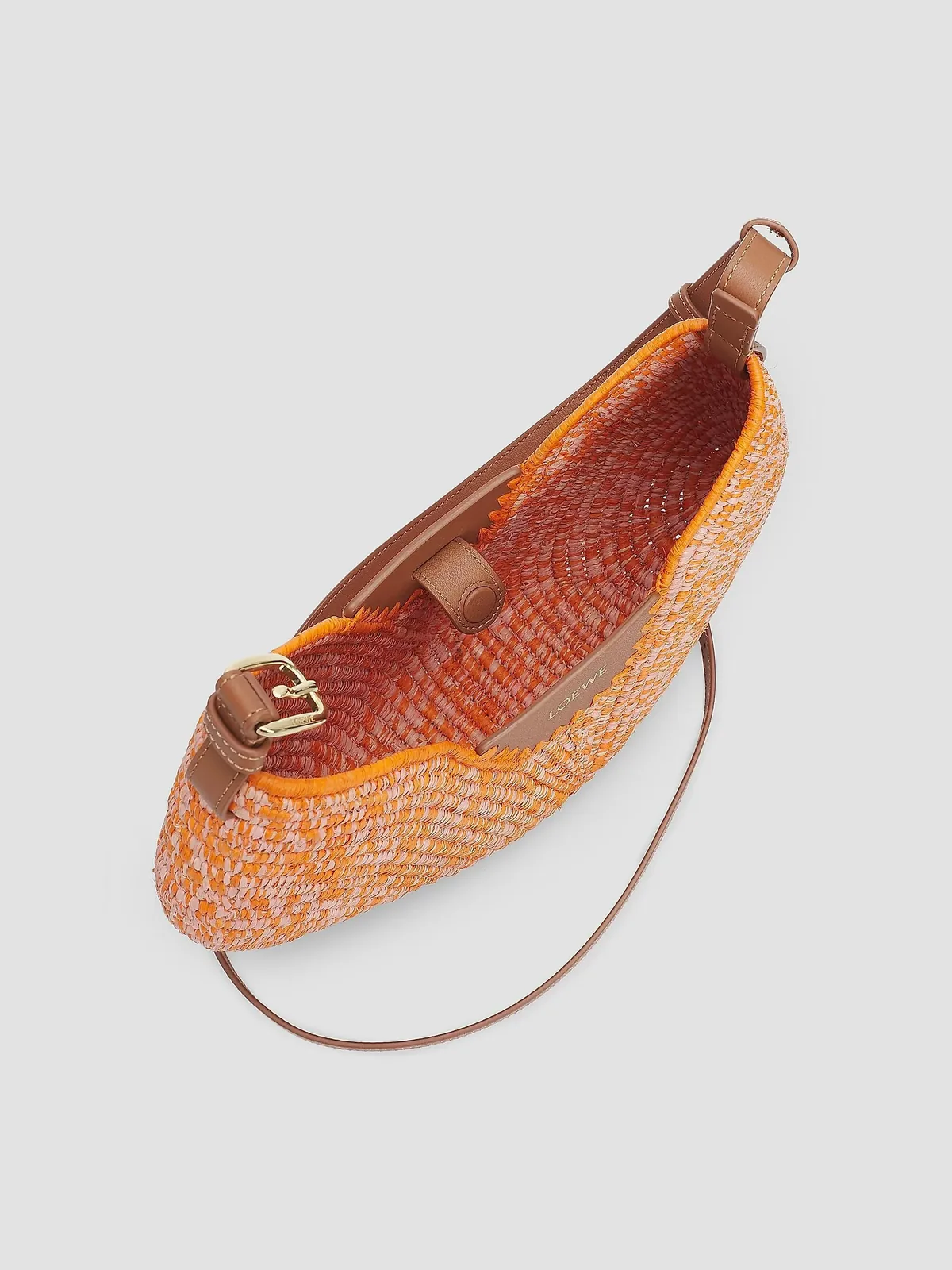 LOEWE x Paula's Ibiza Swing Raffia Shoulder Bag for Sale
