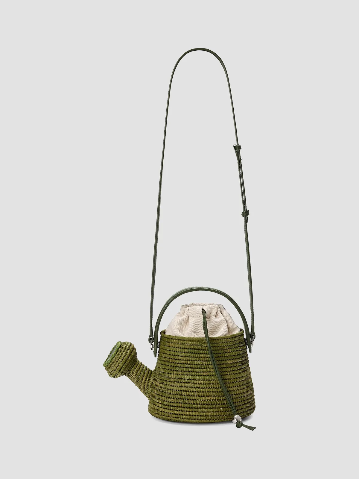 LOEWE x Paula's Ibiza Watering Can Raffia Bucket Bag for Sale