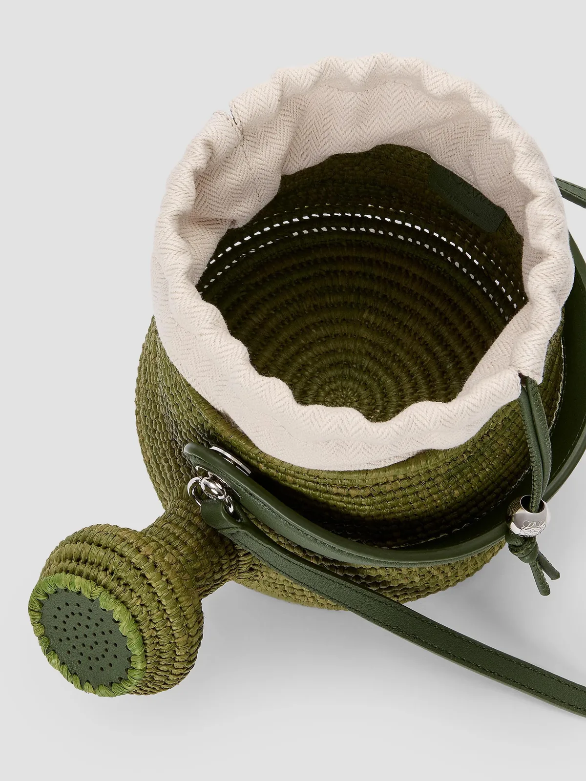 LOEWE x Paula's Ibiza Watering Can Raffia Bucket Bag for Sale