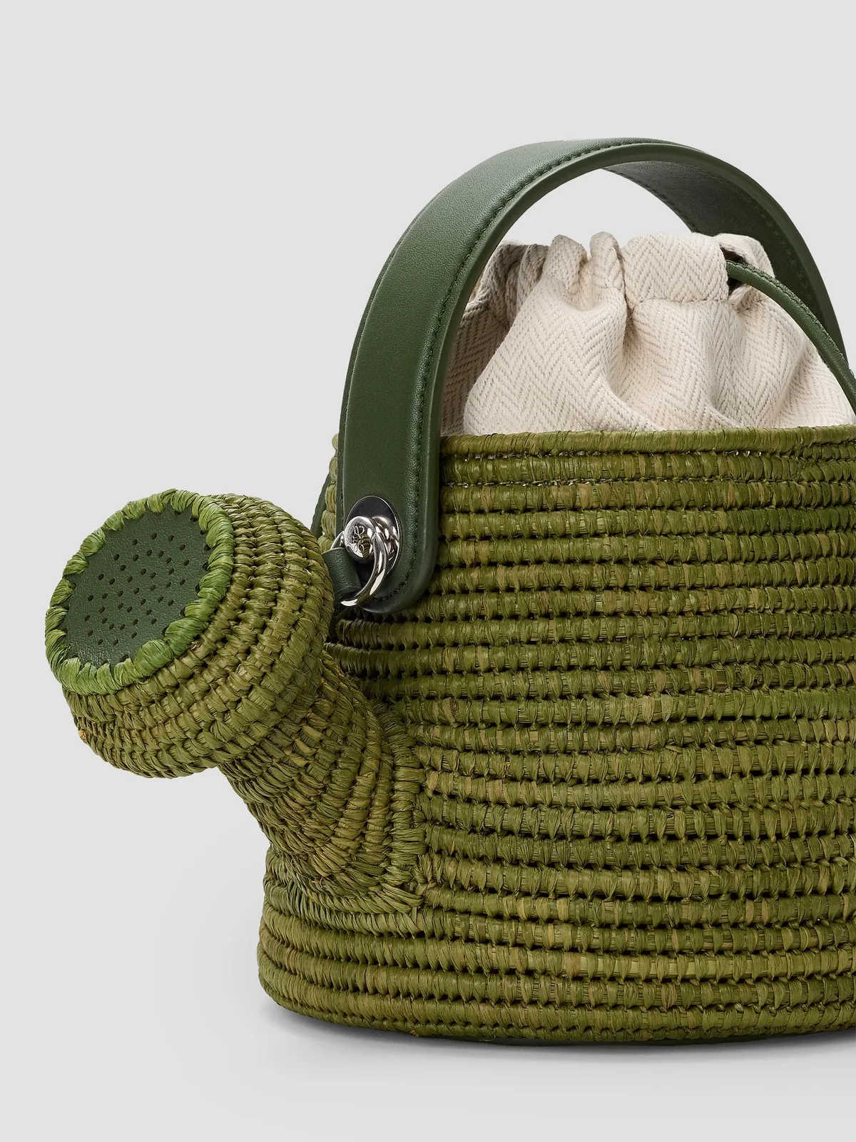 LOEWE x Paula's Ibiza Watering Can Raffia Bucket Bag for Sale