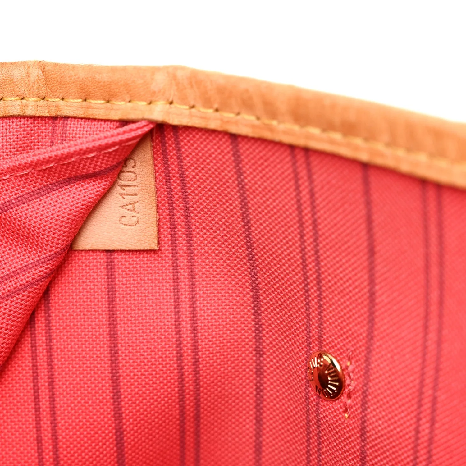 Louis Vuitton Monogram V Neverfull MM Grenade – Very Good 2015 – photo 7