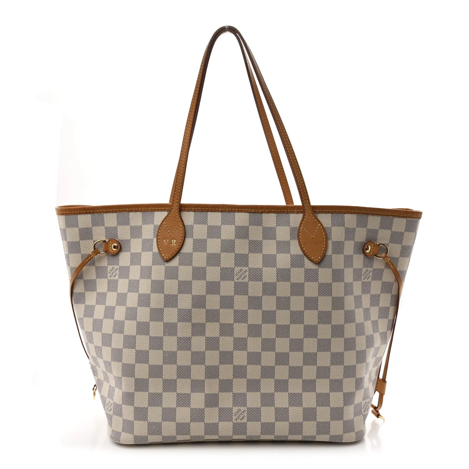 Louis Vuitton Damier Azur Neo Neverfull MM Rose Ballerine – Very Good 2016