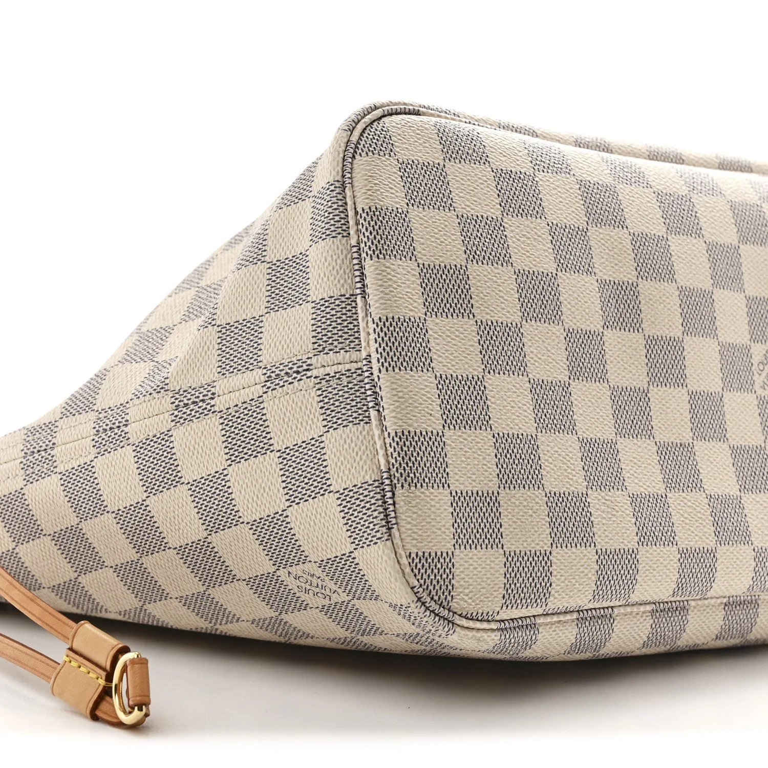Louis Vuitton Damier Azur Neo Neverfull MM Rose Ballerine – Very Good 2016 – photo 10