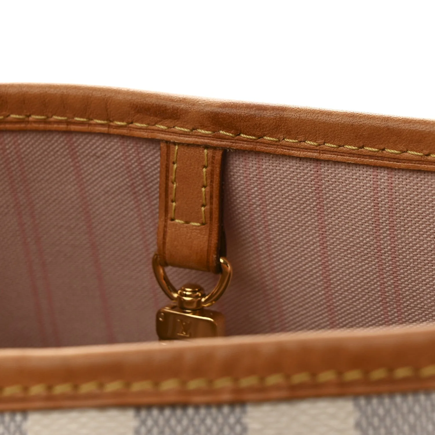 Louis Vuitton Damier Azur Neo Neverfull MM Rose Ballerine – Very Good 2016 – photo 12
