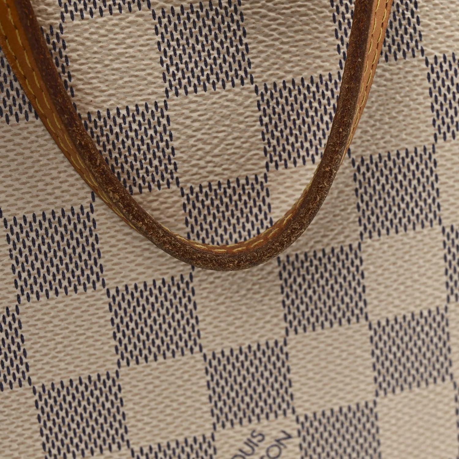 Louis Vuitton Damier Azur Neo Neverfull MM Rose Ballerine – Very Good 2016 – photo 13