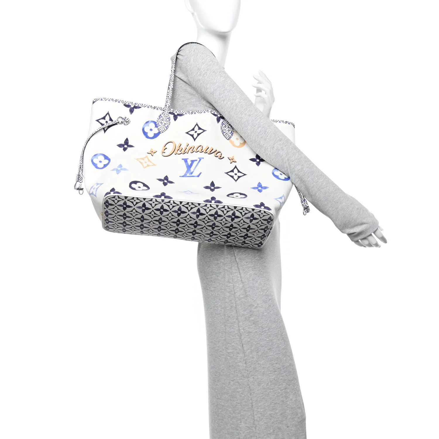 Louis Vuitton Monogram Canvas By The Pool Okinawa 2.0 Neverfull GM Blue – photo 2