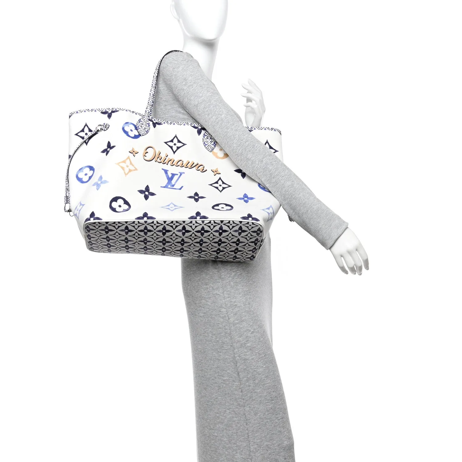 Louis Vuitton Monogram Canvas By The Pool Okinawa 2.0 Neverfull GM Blue – photo 3