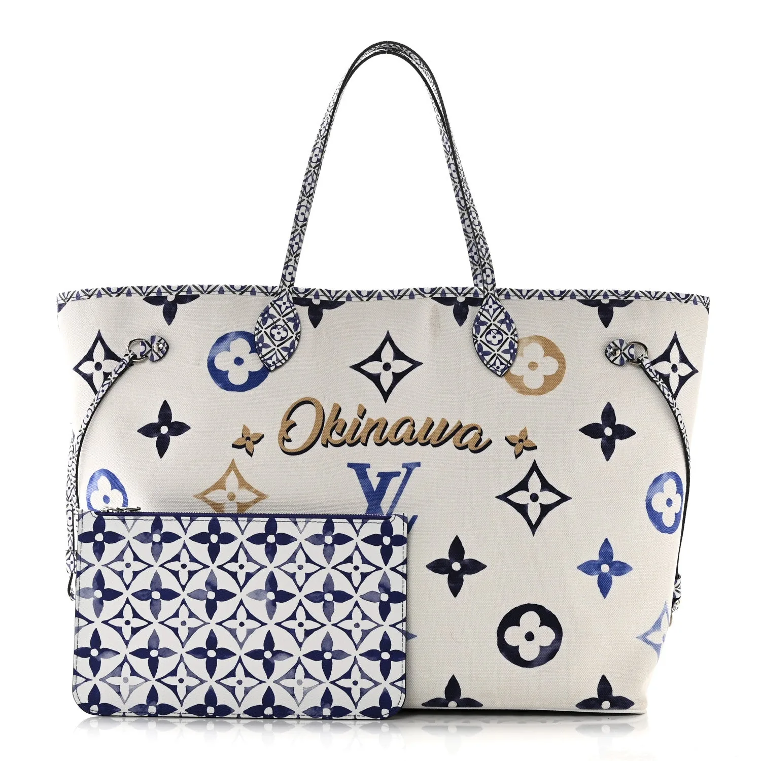 Louis Vuitton Monogram Canvas By The Pool Okinawa 2.0 Neverfull GM Blue – photo 4