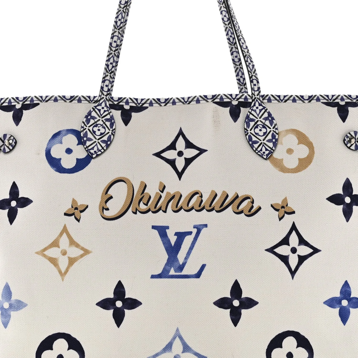 Louis Vuitton Monogram Canvas By The Pool Okinawa 2.0 Neverfull GM Blue – photo 9