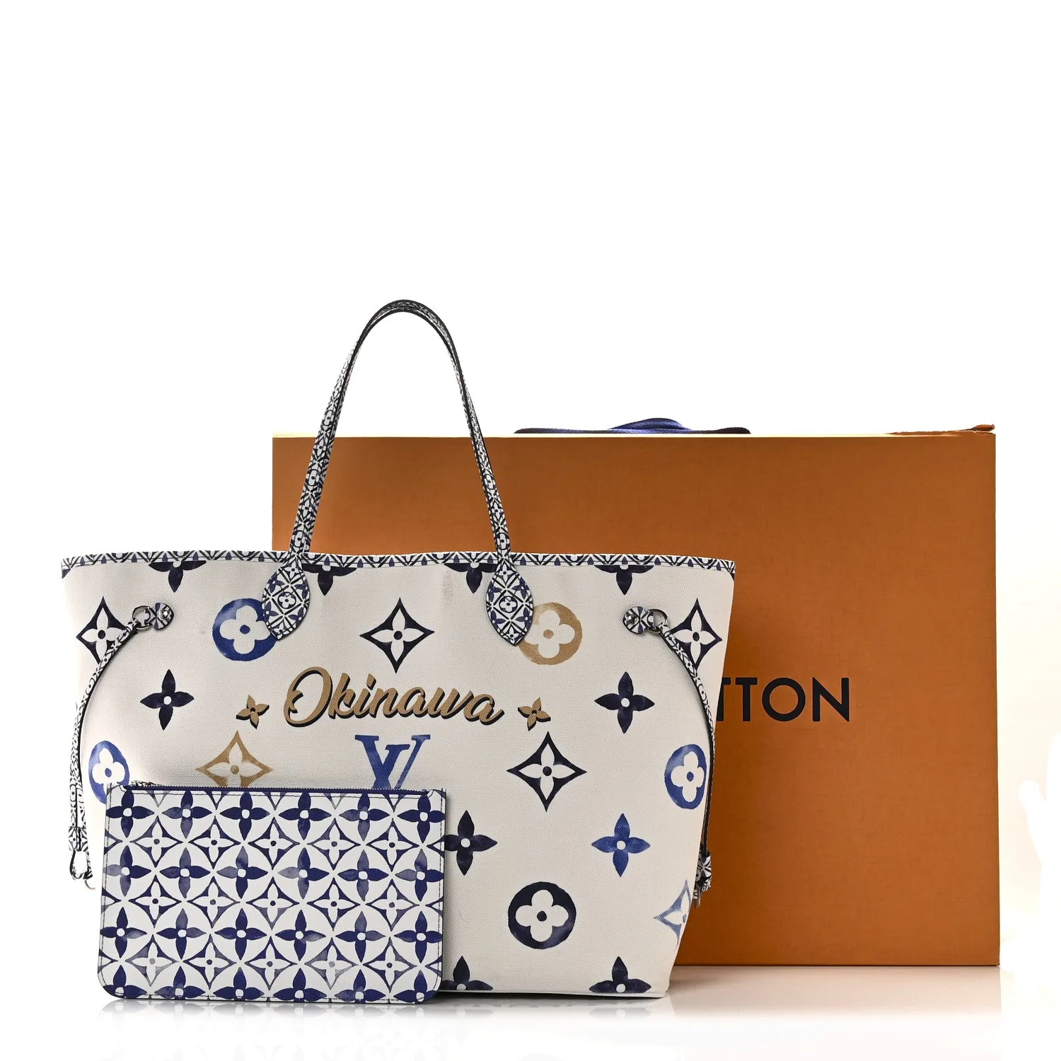 Louis Vuitton Monogram Canvas By The Pool Okinawa 2.0 Neverfull GM Blue – photo 13