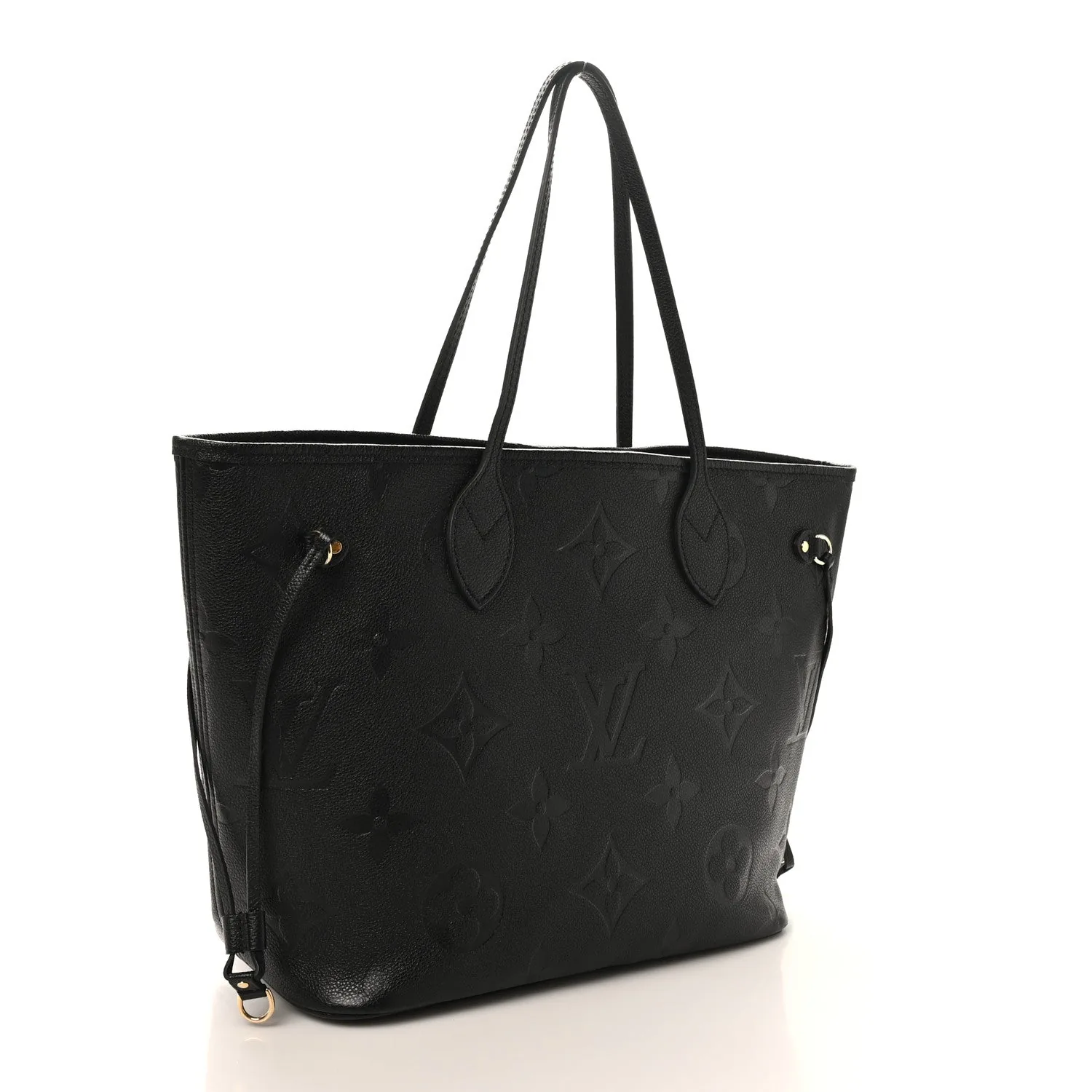 Louis Vuitton Empreinte Monogram Giant Neverfull MM Black – Very Good – photo 4