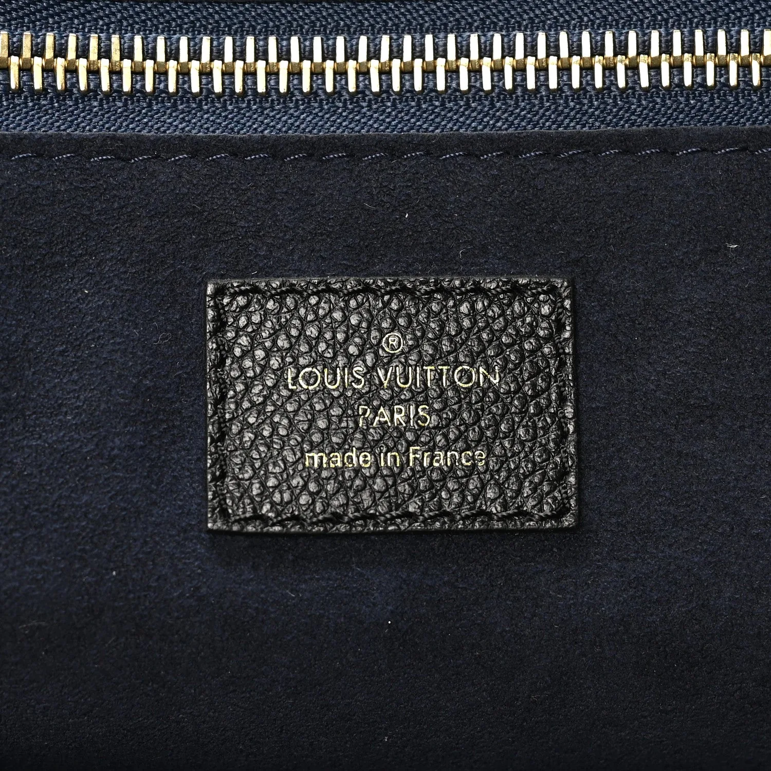 Louis Vuitton Empreinte Monogram Giant Neverfull MM Black – Very Good – photo 7