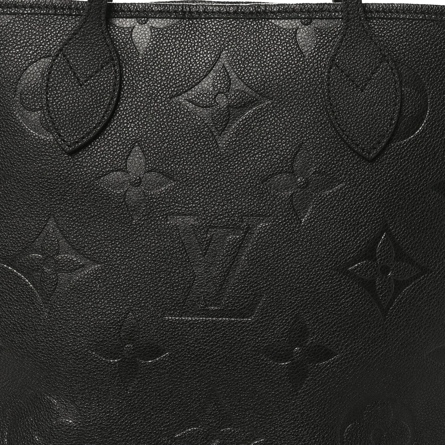 Louis Vuitton Empreinte Monogram Giant Neverfull MM Black – Very Good – photo 8