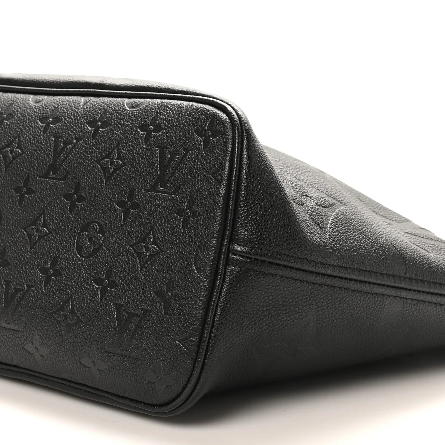 Louis Vuitton Empreinte Monogram Giant Neverfull MM Black – Very Good – photo 10