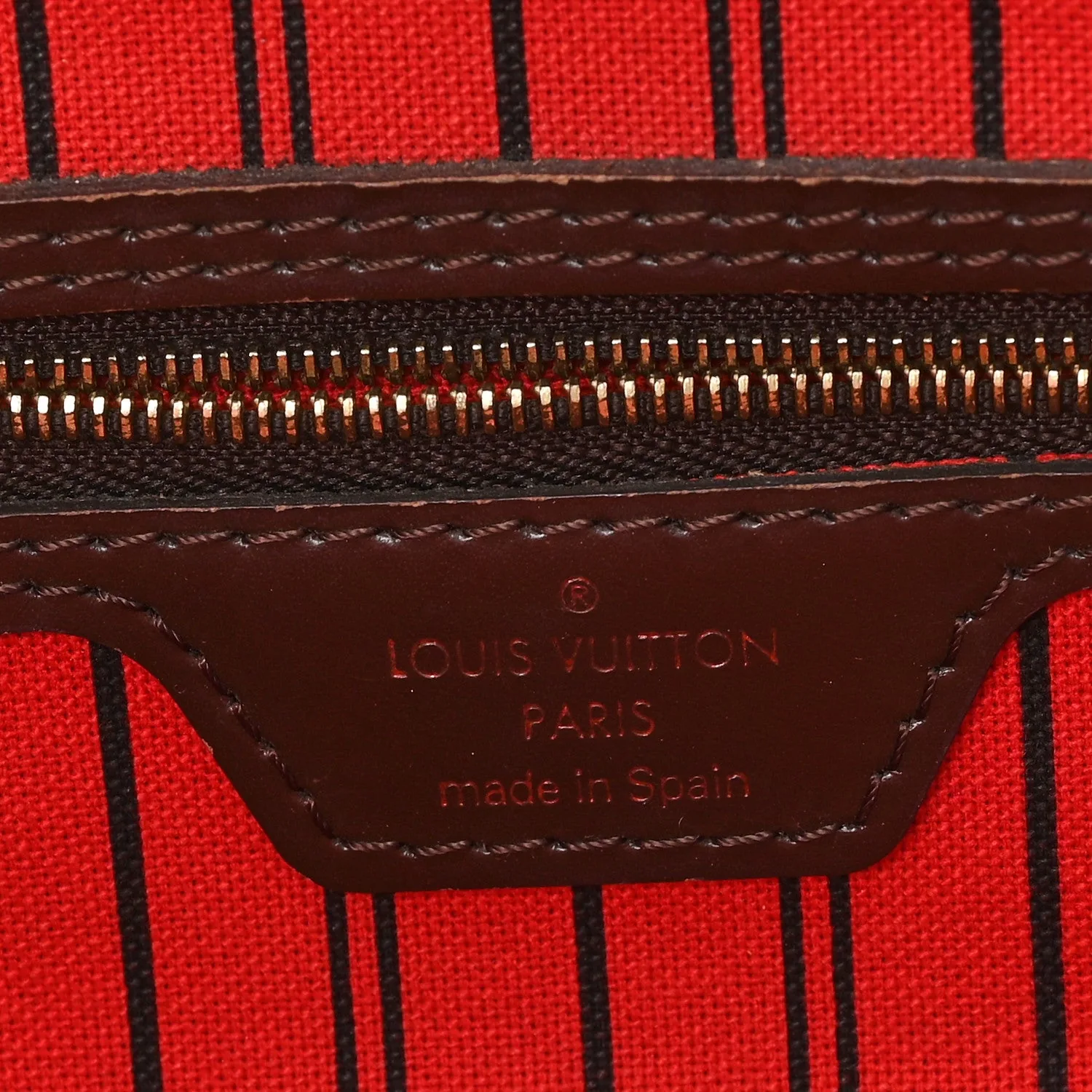Louis Vuitton Damier Ebene Neo Neverfull MM – Very Good 2014 – photo 6