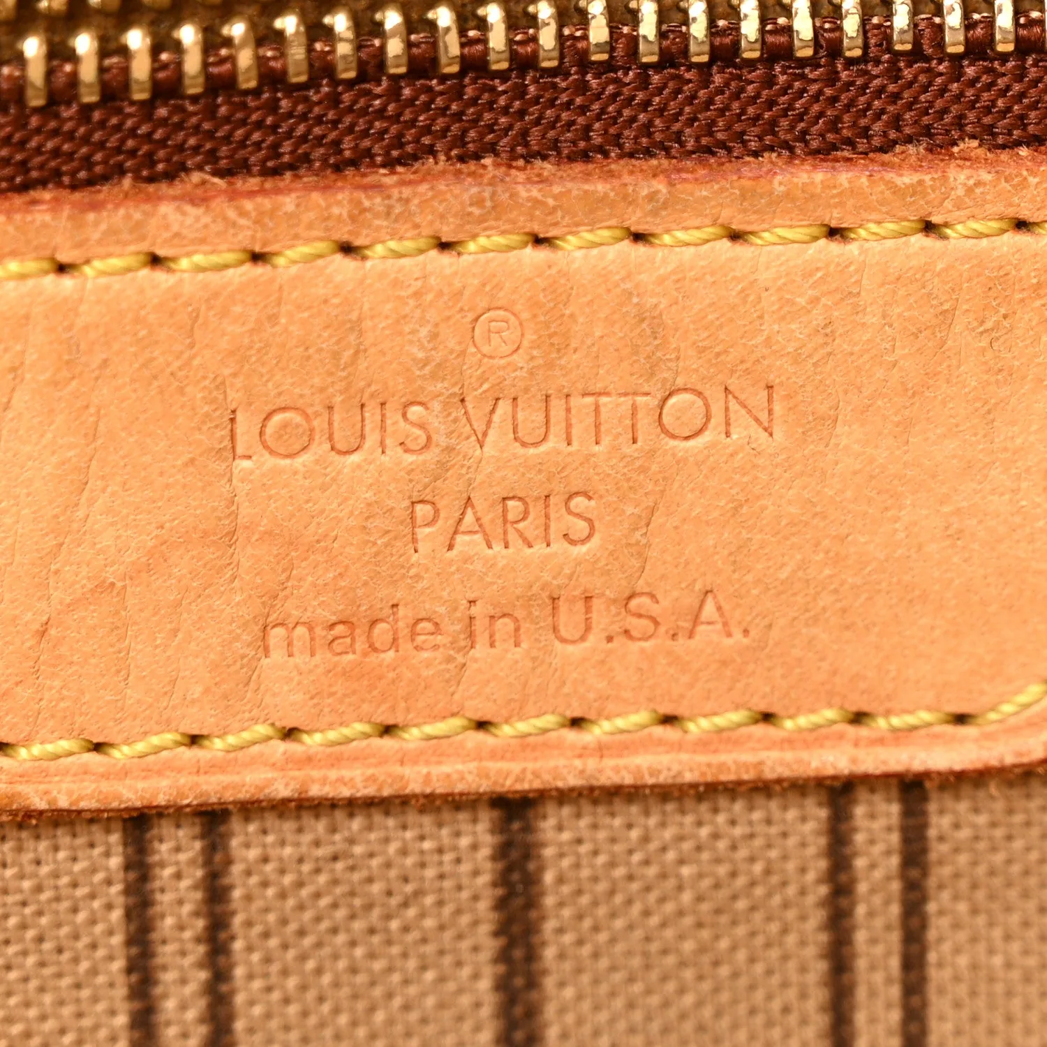Louis Vuitton Monogram Neverfull MM – Very Good 2007 – photo 6