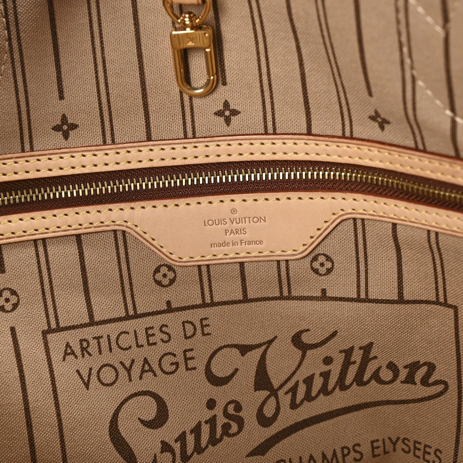 Louis Vuitton Monogram Neverfull MM – Very Good 2011 – photo 6