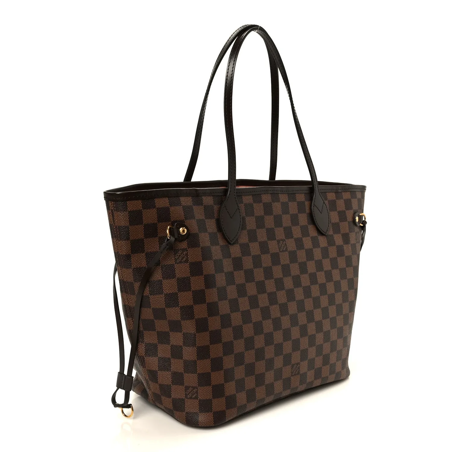Louis Vuitton Damier Ebene Neo Neverfull MM Rose Ballerine – Very Good 2017 – photo 3