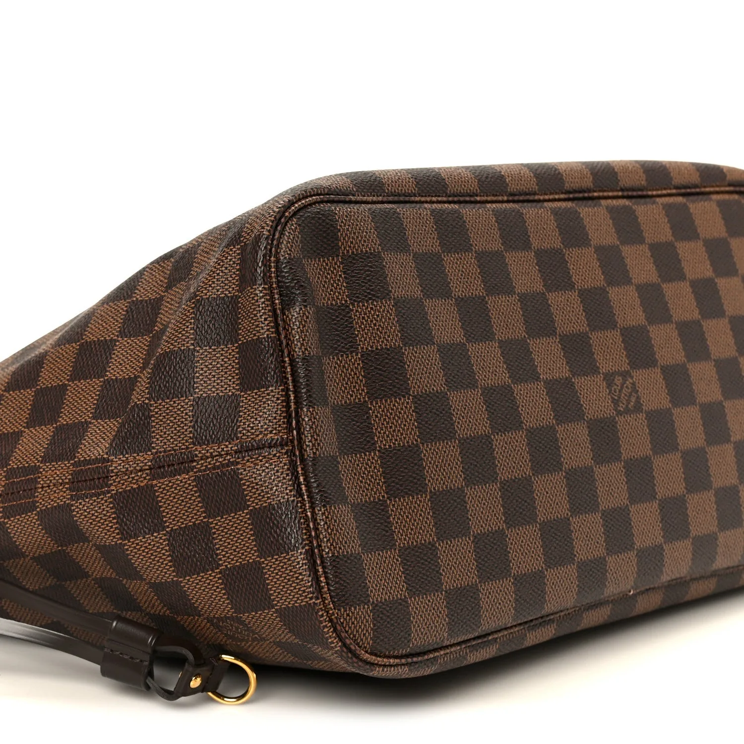 Louis Vuitton Damier Ebene Neo Neverfull MM Rose Ballerine – Very Good 2017 – photo 9