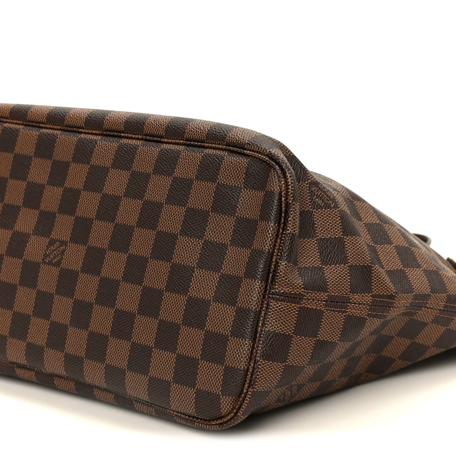 Louis Vuitton Damier Ebene Neo Neverfull MM Rose Ballerine – Very Good 2017 – photo 10