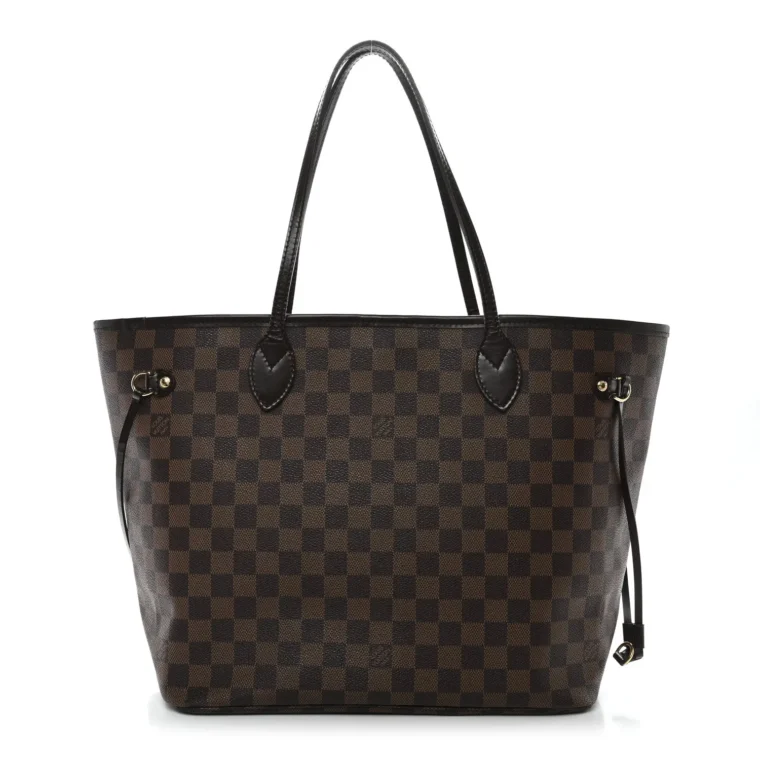 Louis Vuitton Damier Ebene Neverfull MM – Very Good 2009 for Sale