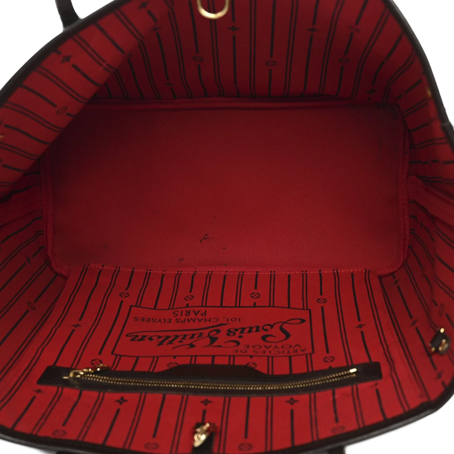 Louis Vuitton Damier Ebene Neverfull MM – Very Good 2009 – photo 4