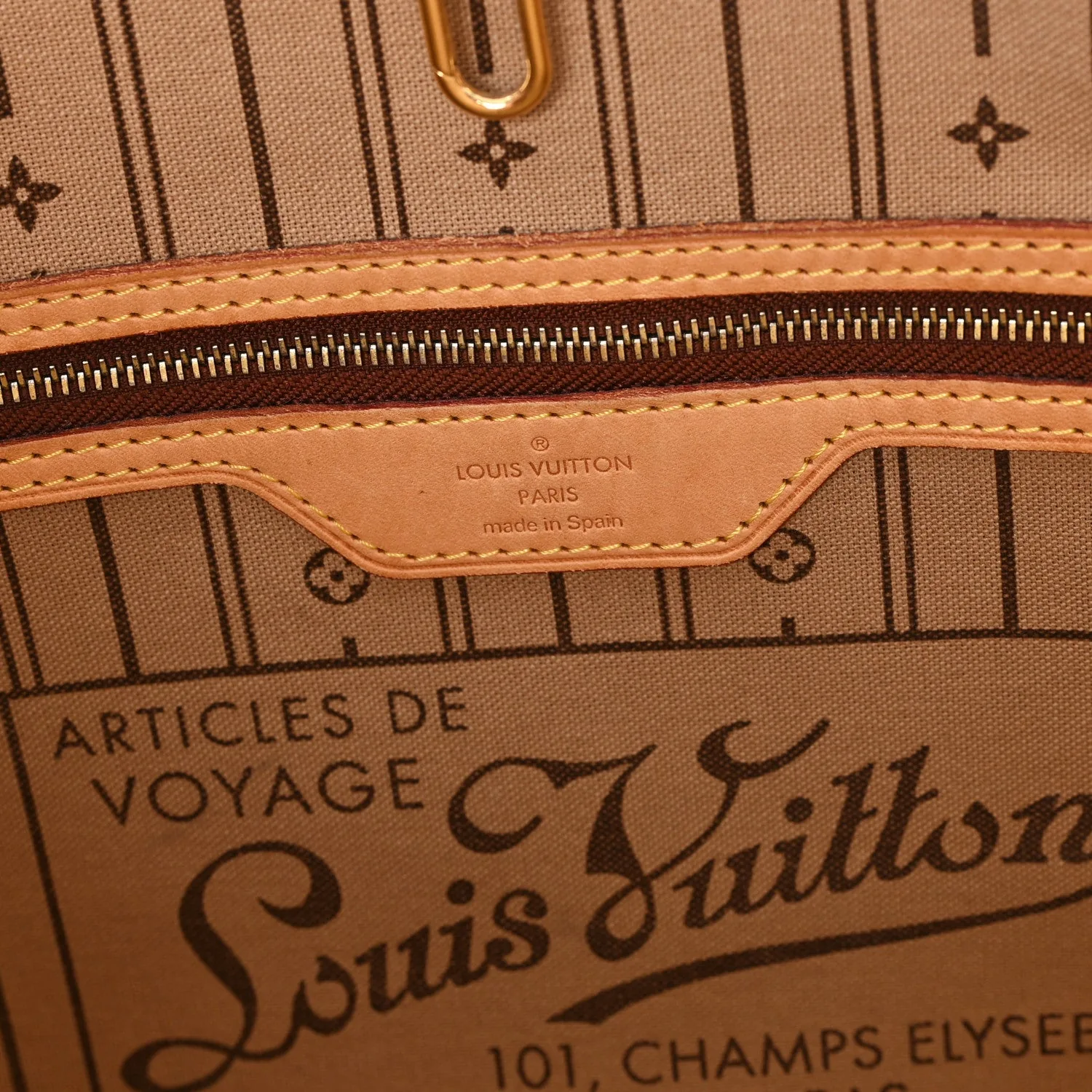 Louis Vuitton Monogram Neverfull MM – Very Good 2011 – photo 5