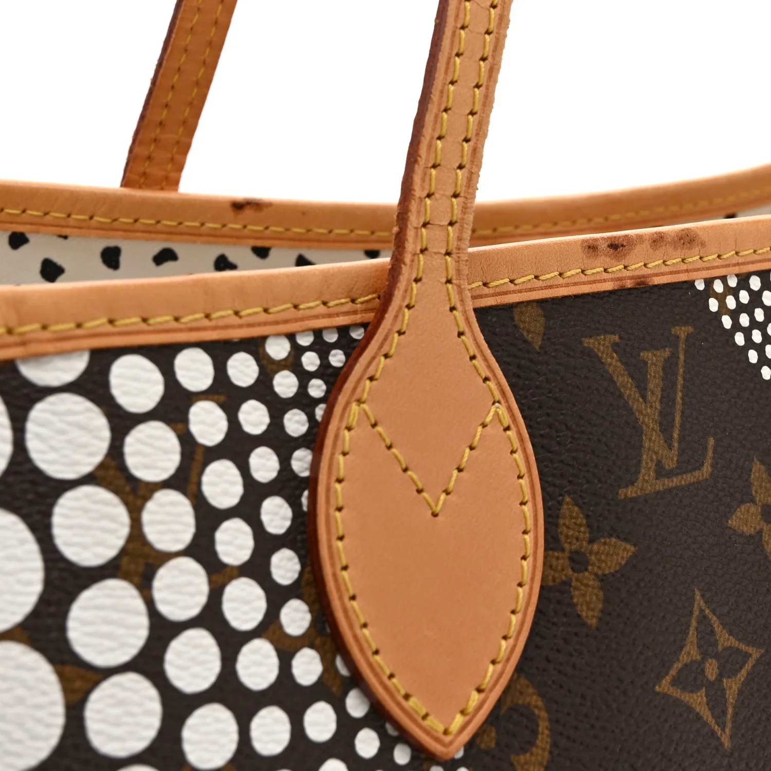 Louis Vuitton Monogram Kusama Waves Neverfull MM White – photo 11