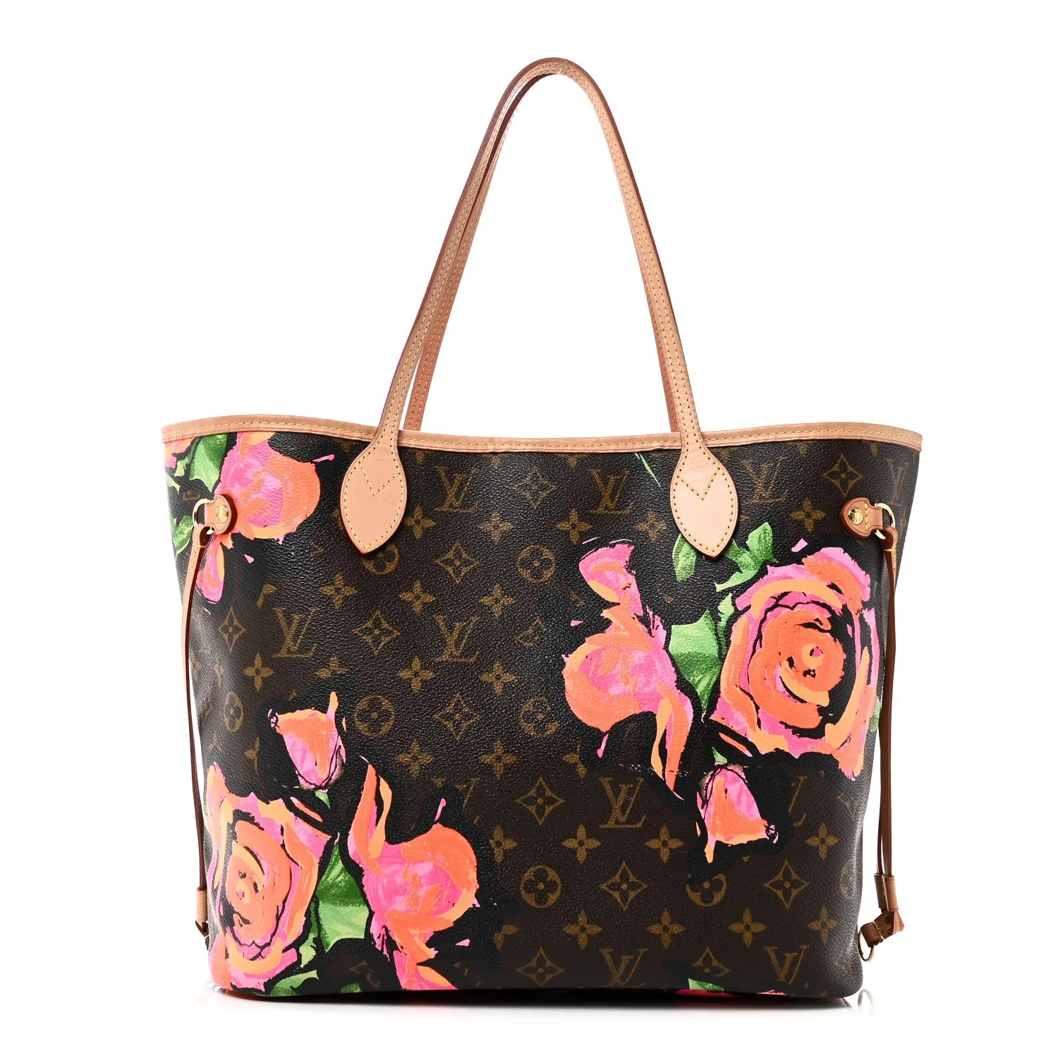 Louis Vuitton Monogram Roses Neverfull MM – Very Good 2008
