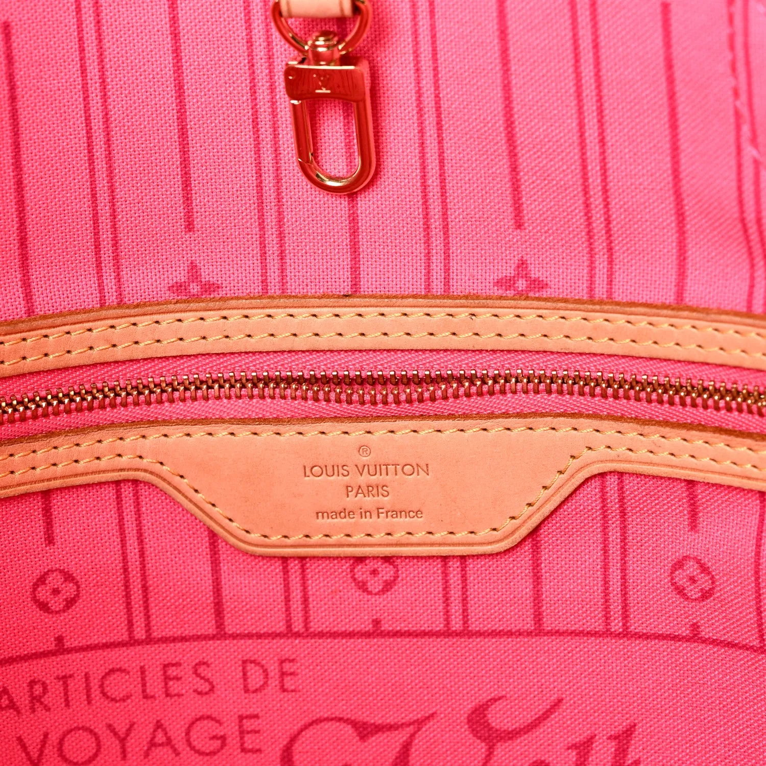 Louis Vuitton Monogram Roses Neverfull MM – Very Good 2008 – photo 6