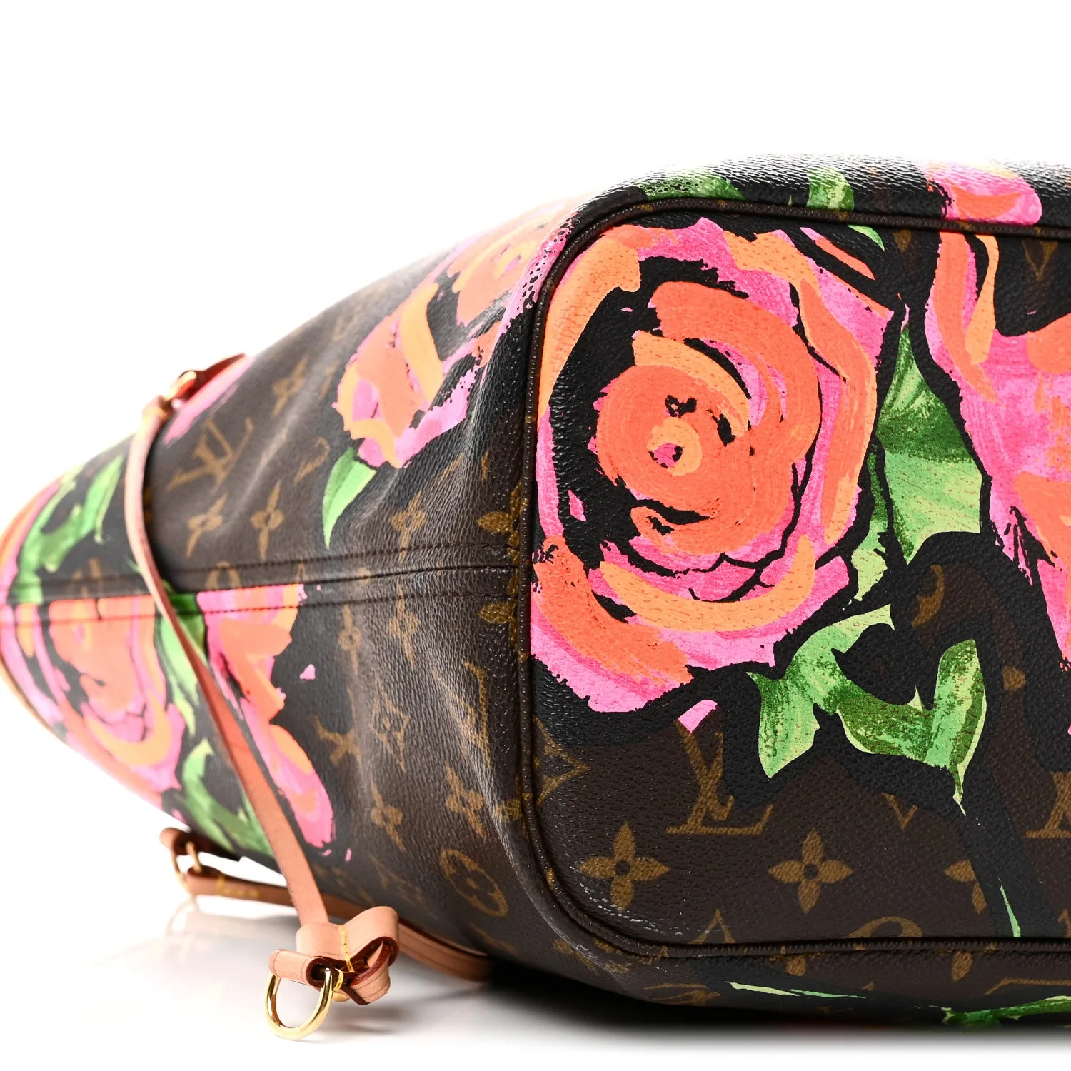 Louis Vuitton Monogram Roses Neverfull MM – Very Good 2008 – photo 8