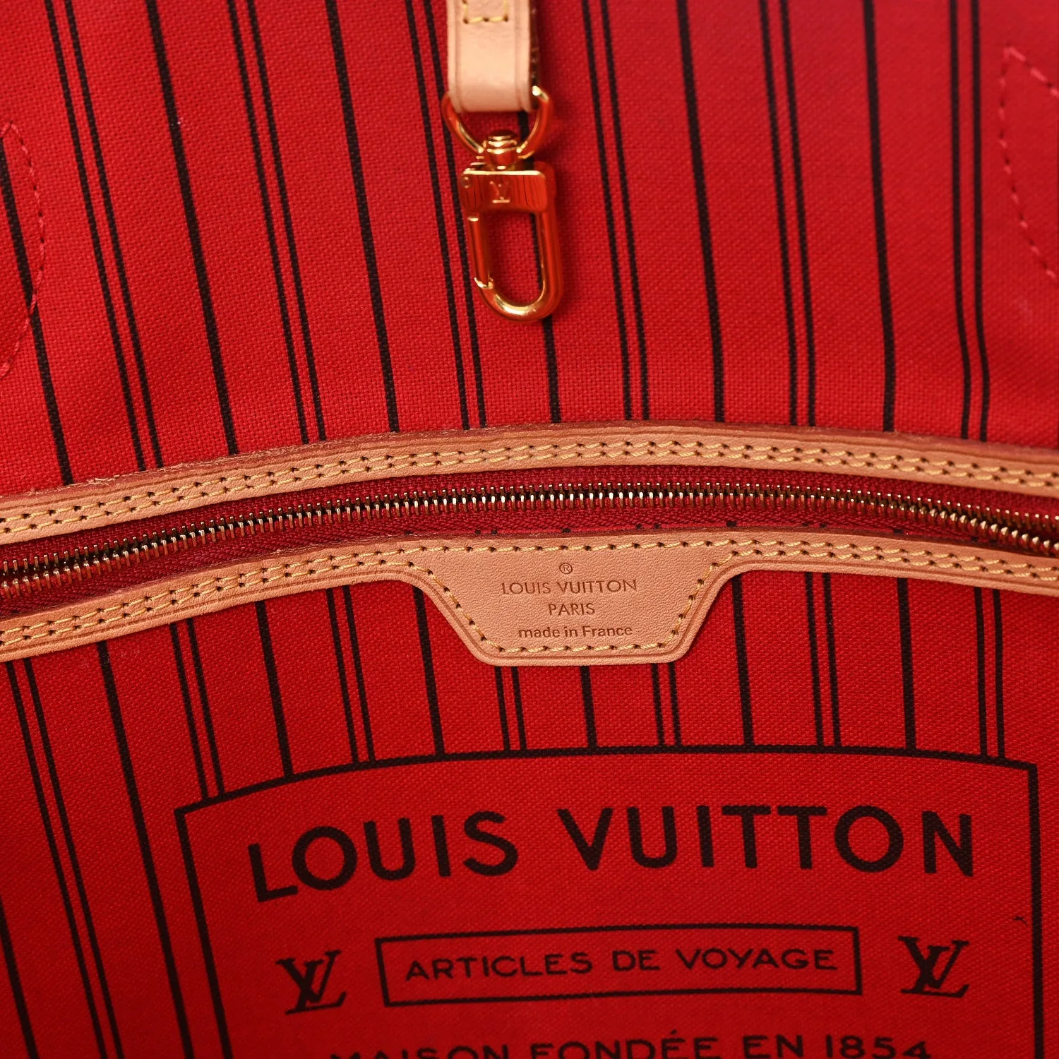 Louis Vuitton Monogram Neo Neverfull MM Cherry – Very Good – photo 6