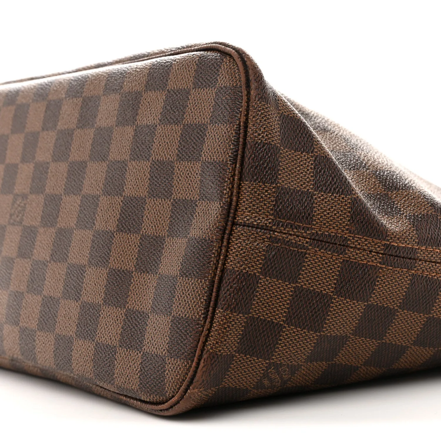 Louis Vuitton Damier Ebene Neo Neverfull MM Rose Ballerine – Very Good 2016 – photo 9