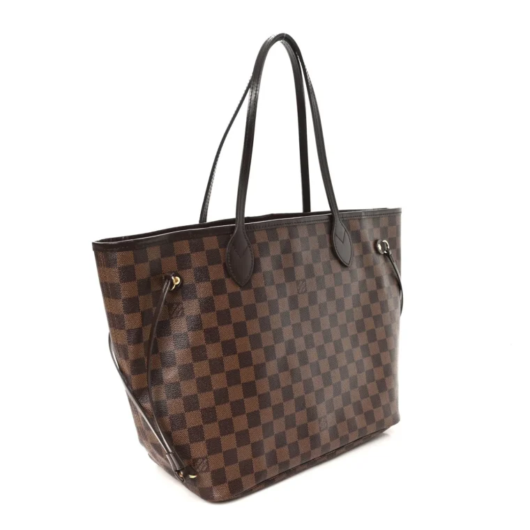 Louis Vuitton Damier Ebene Neo Neverfull MM Rose Ballerine – Very Good 2016 – Buy Now — alternate view