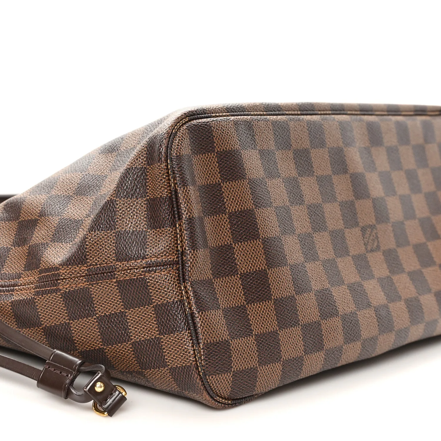 Louis Vuitton Damier Ebene Neo Neverfull MM Rose Ballerine – Very Good 2016 – photo 8