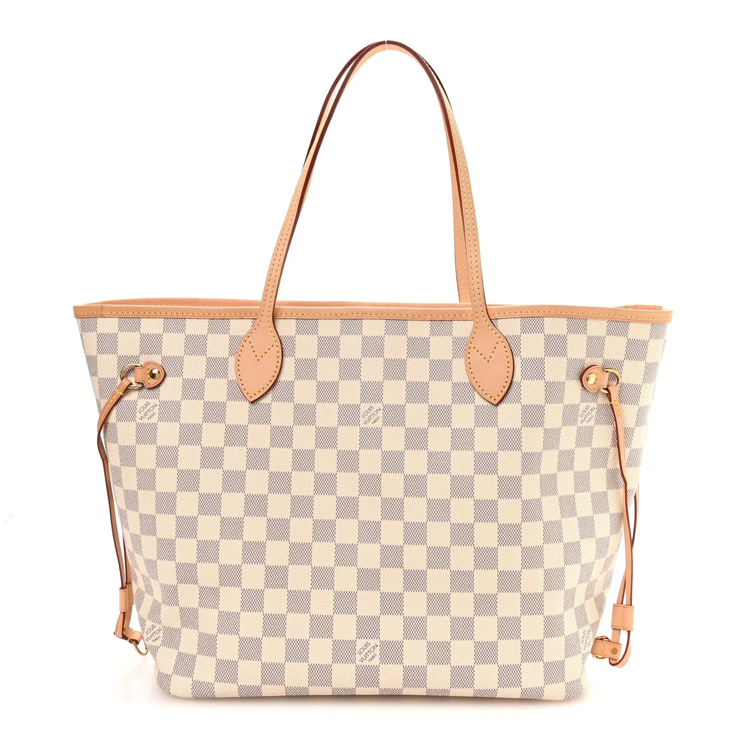 Louis Vuitton Damier Azur Neo Neverfull MM Rose Ballerine – Excellent
