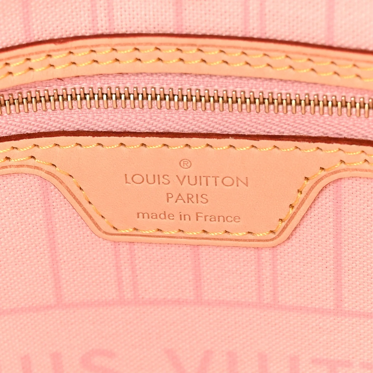 Louis Vuitton Damier Azur Neo Neverfull MM Rose Ballerine – Excellent – photo 7