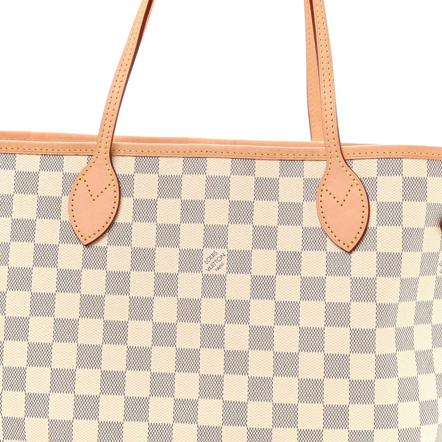 Louis Vuitton Damier Azur Neo Neverfull MM Rose Ballerine – Excellent – photo 8
