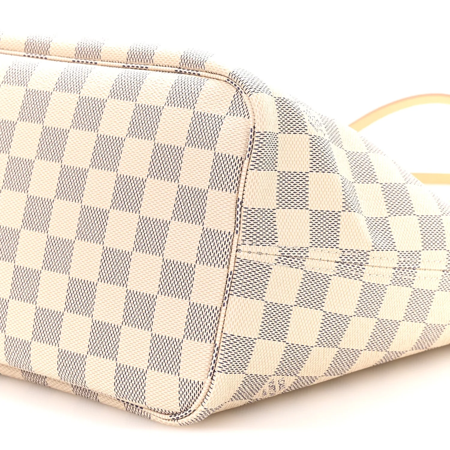 Louis Vuitton Damier Azur Neo Neverfull MM Rose Ballerine – Excellent – photo 10