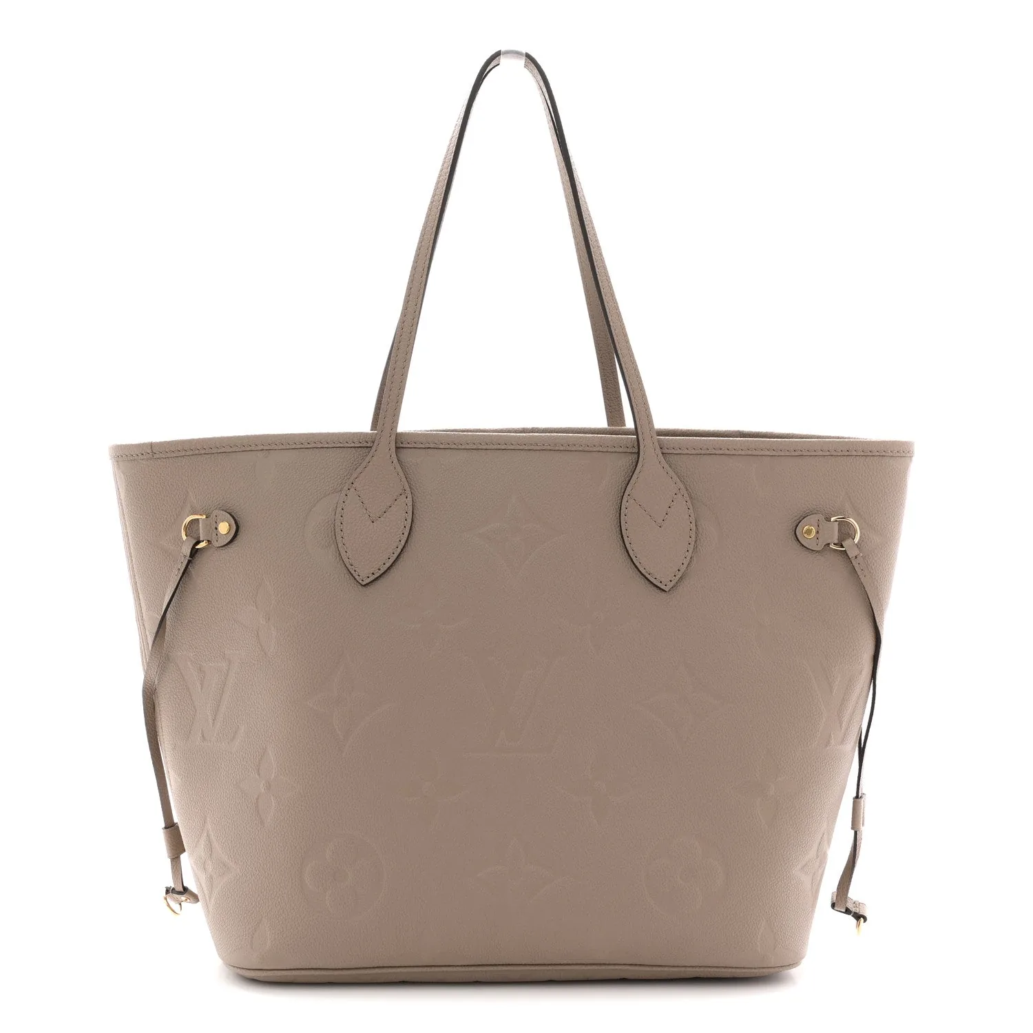 Louis Vuitton Empreinte Monogram Giant Neverfull MM Tourterelle – Excellent