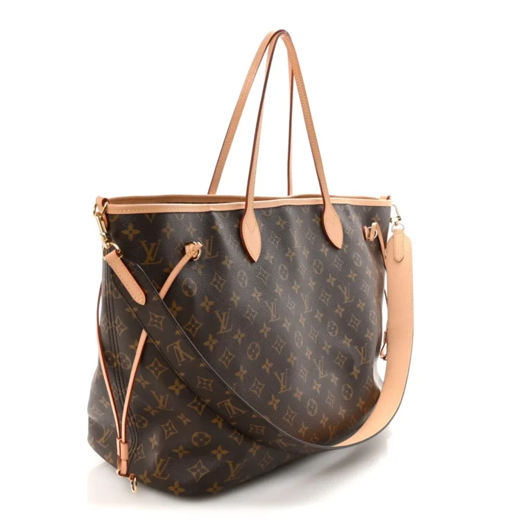 Louis Vuitton Monogram Stamped Inside Out Neverfull Bandouliere GM Beige – Excellent 2025 for Sale — alternate view