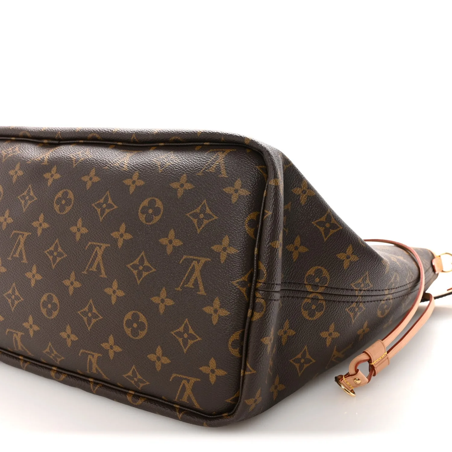 Louis Vuitton Monogram Stamped Inside Out Neverfull Bandouliere GM Beige – Excellent 2025 – photo 8