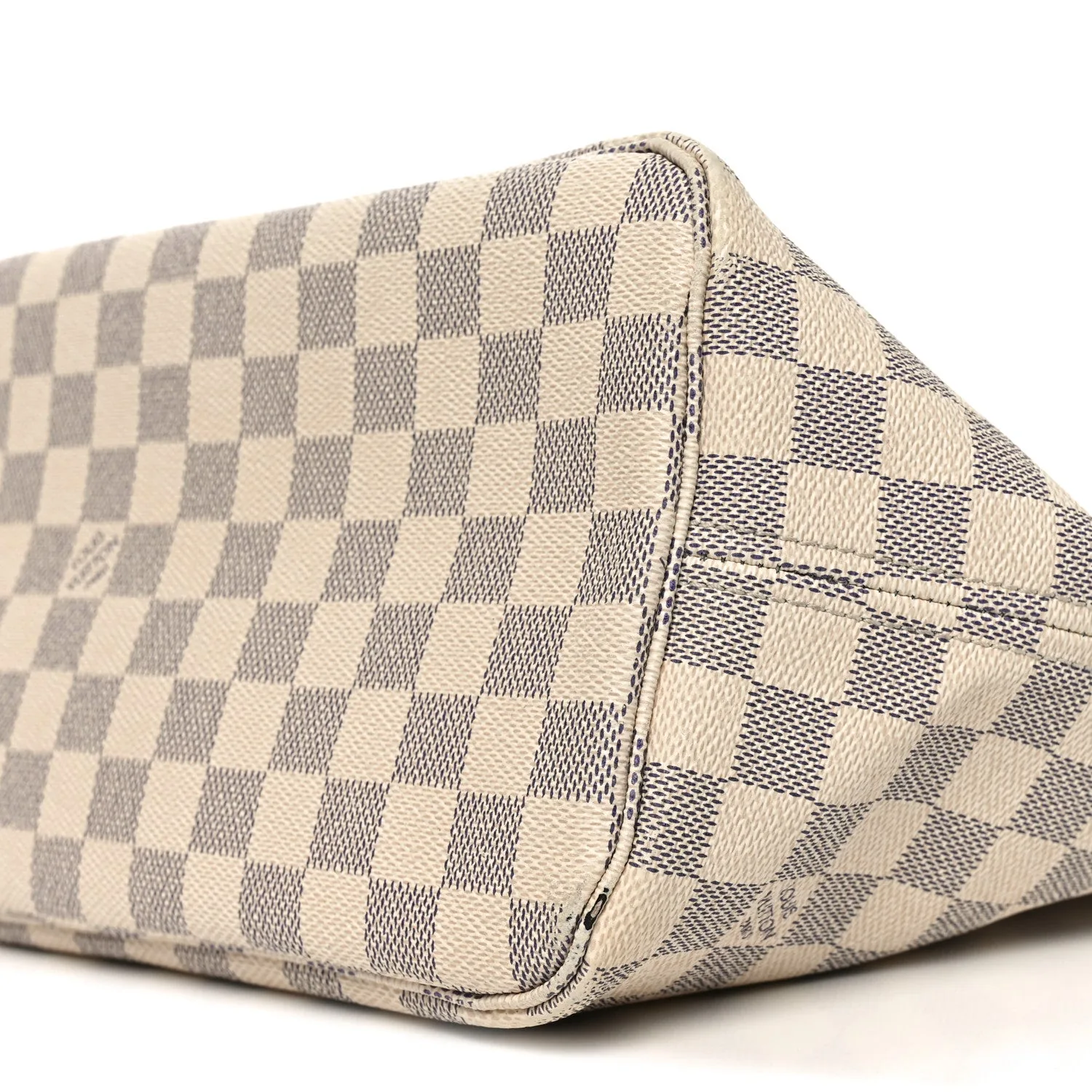 Louis Vuitton Damier Azur Neo Neverfull MM Rose Ballerine – Very Good 2017 – photo 9