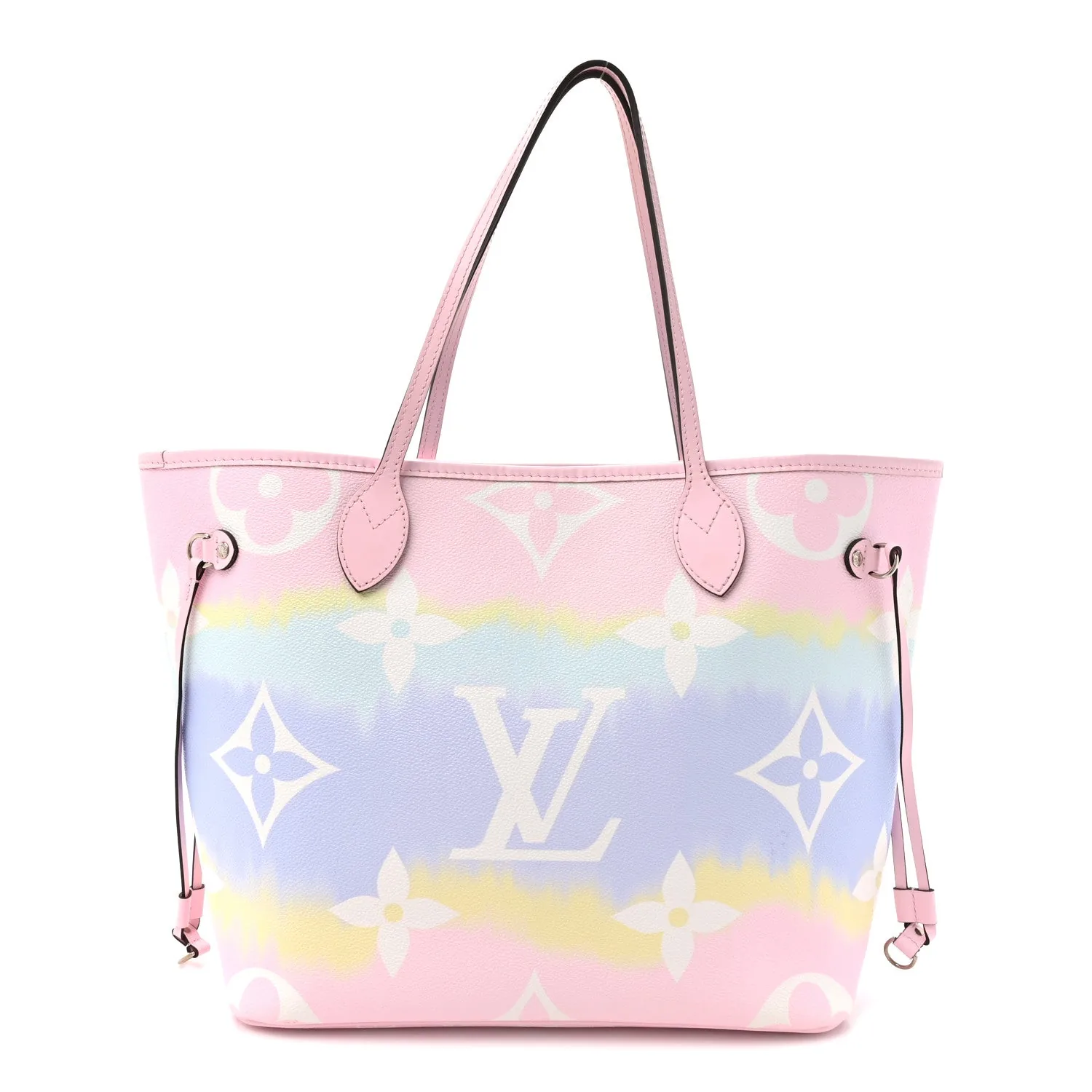 Louis Vuitton Monogram Escale Neverfull MM Pastel – Excellent 2020